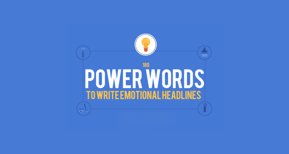 words power headlines marketing emotional infographic write headline