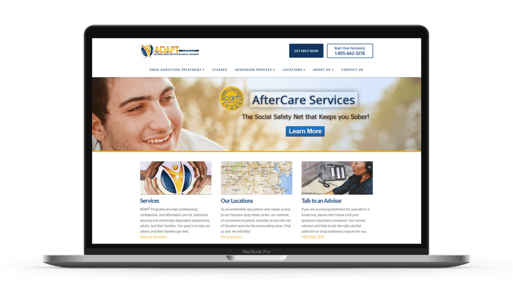 ADAPT Programs | Online Marketing Portfolio | StrategyBeam
