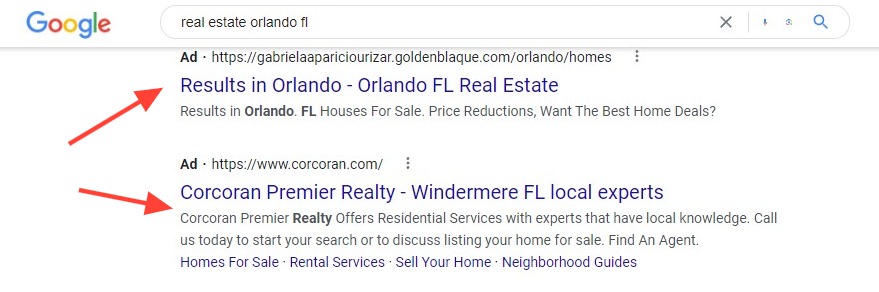 google ads for real estate write good ad copy strategybeam