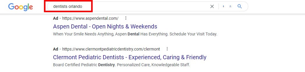 dentist google ads strategy ad copy strategybeam