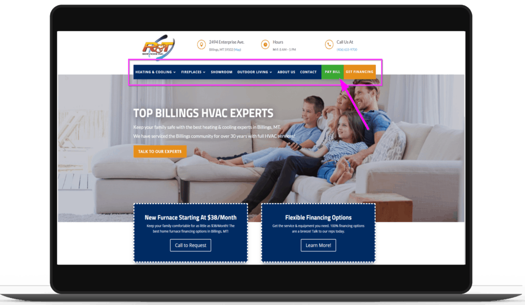 hvac website design best hvac website tips strategybeam