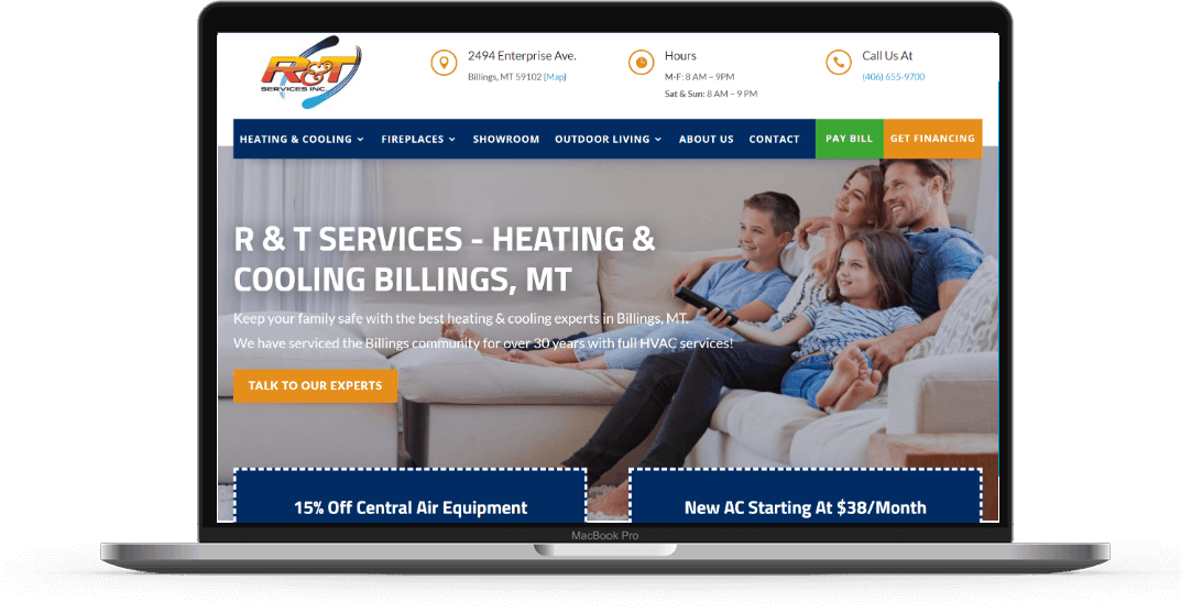 r and t services hvac marketing services