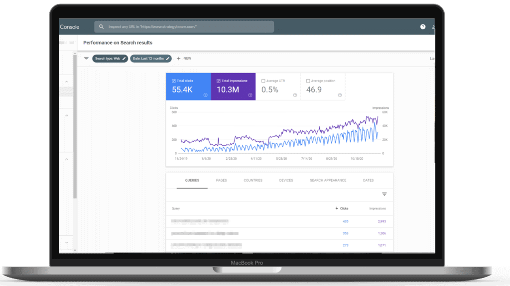 content optimization tools google search console strategybeam