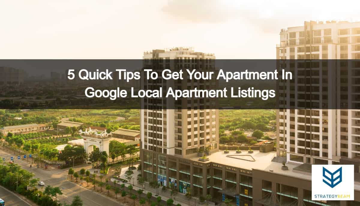 google local apartment marketing gmb tips