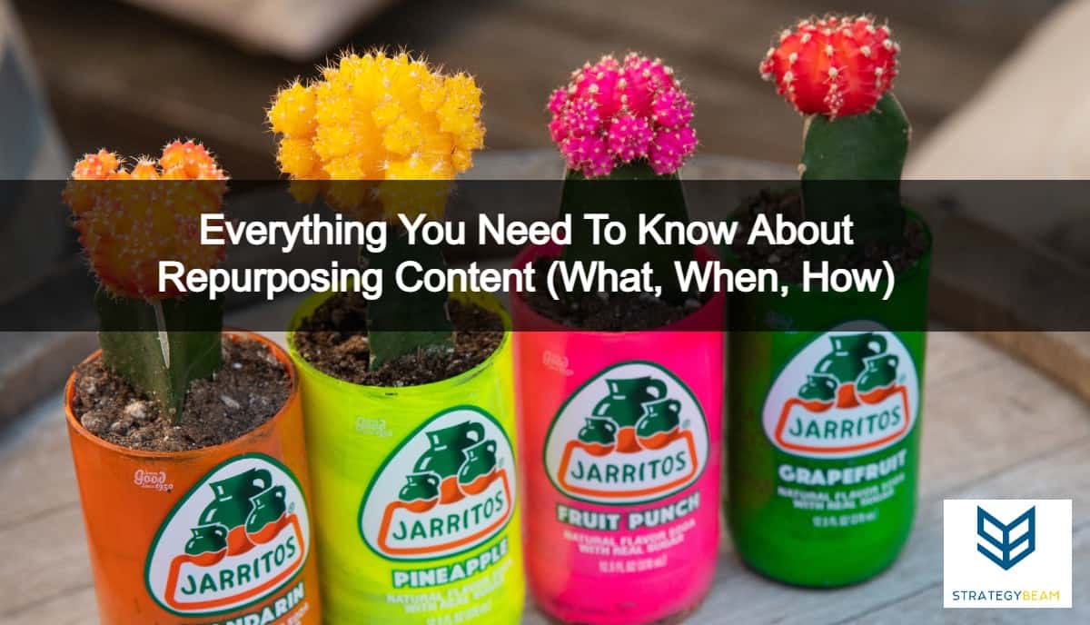 repurposing content repurpose content content marketing strategy