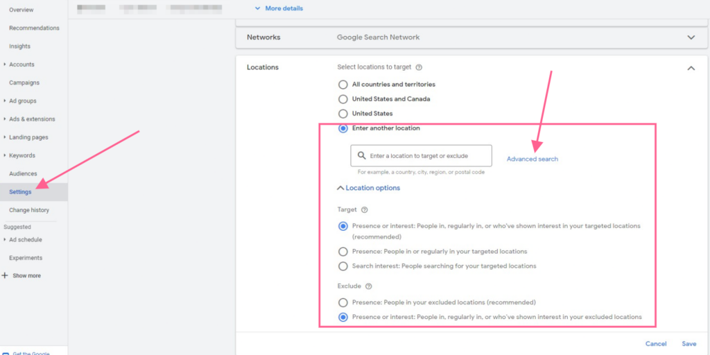 Google Ads law firms zip codes strategybeam