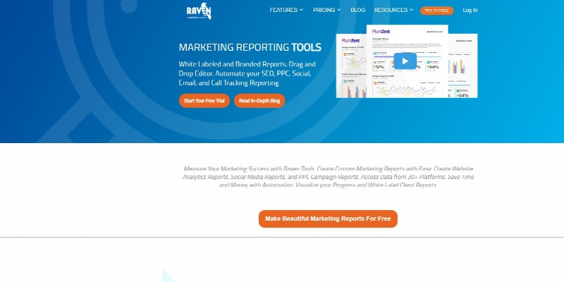 ppc reporting tools raven tools strategybeam