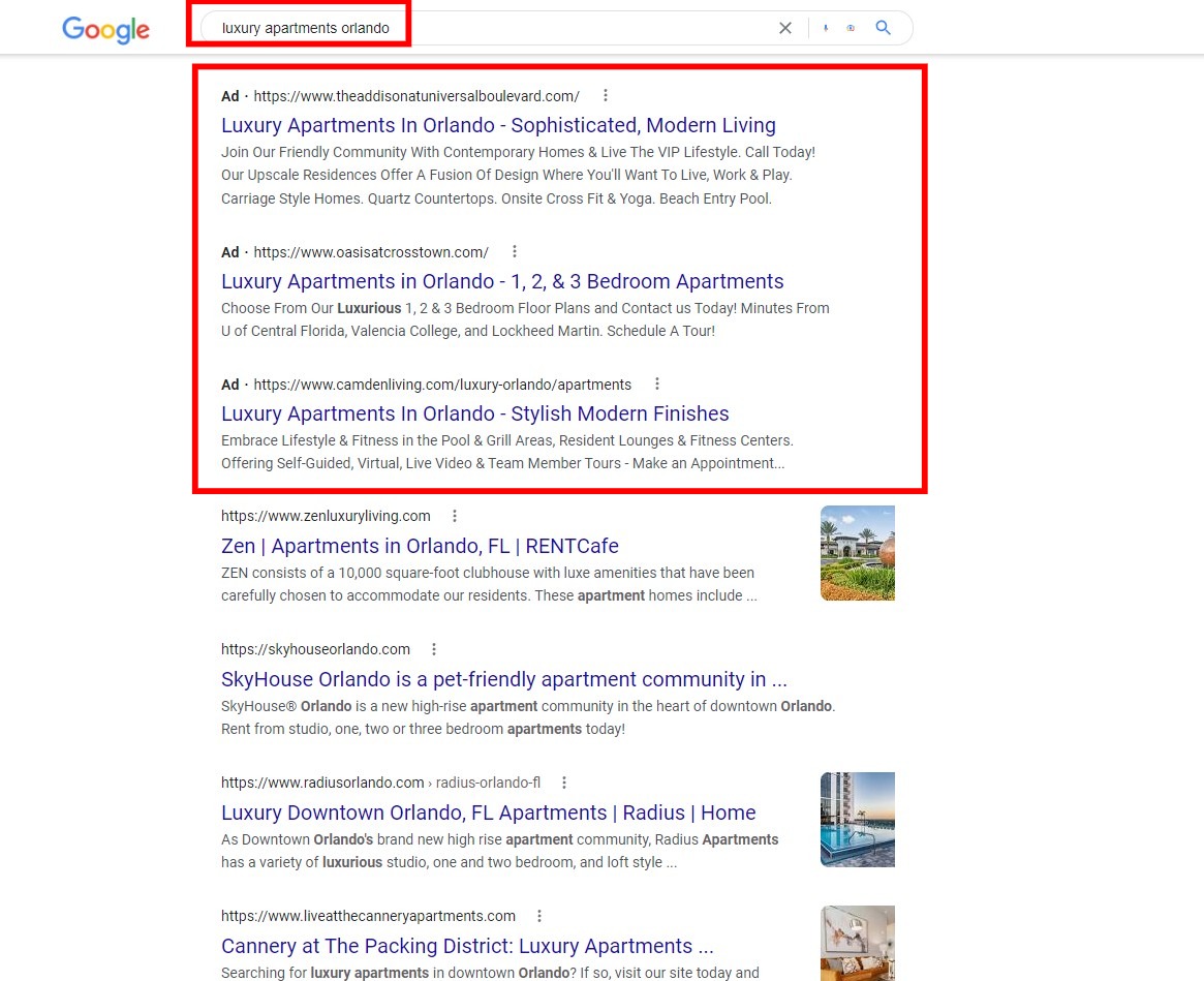 google ads for apartments google strategybeam