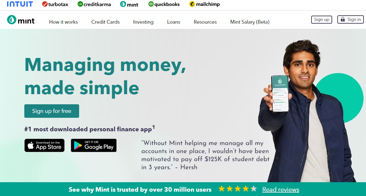 mint website copywriting strategybeam