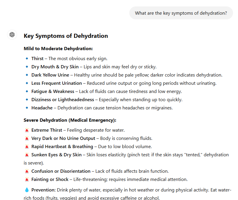 dehydration AI search engines StrategyBeam