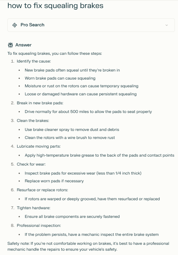 squealing breaks AI search engines StrategyBeam